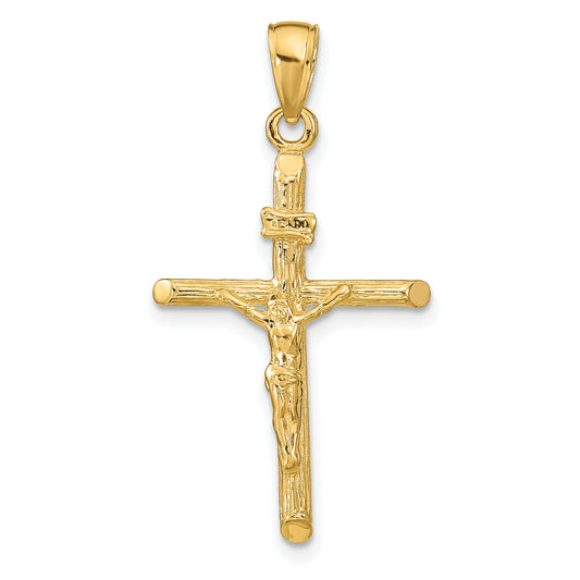 10K Yellow Gold Crucifix Pendant