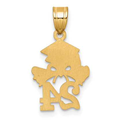 10K Yellow Gold 10K Graduation Cap And Diploma - 2025 Charm