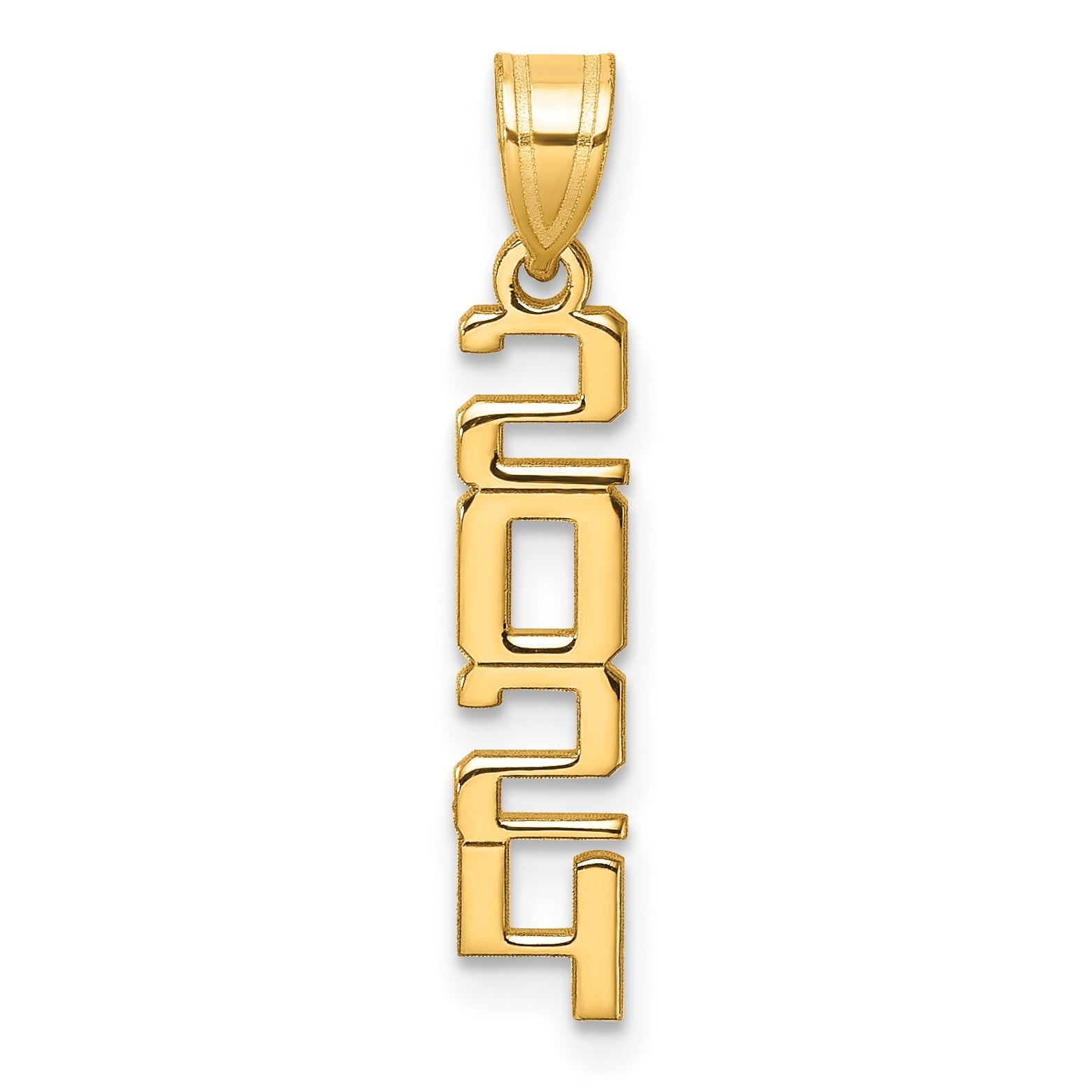 10K Yellow Gold Polished 2026 Graduation Charm