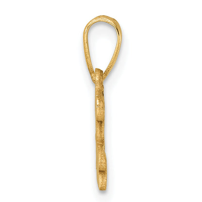 10K Yellow Gold Block Class Of 2025 Charm