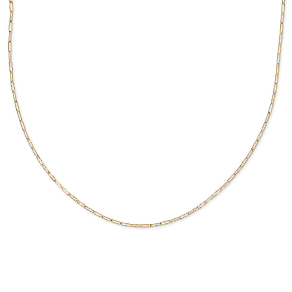 10K Yellow Gold Polished Fancy Link Necklace