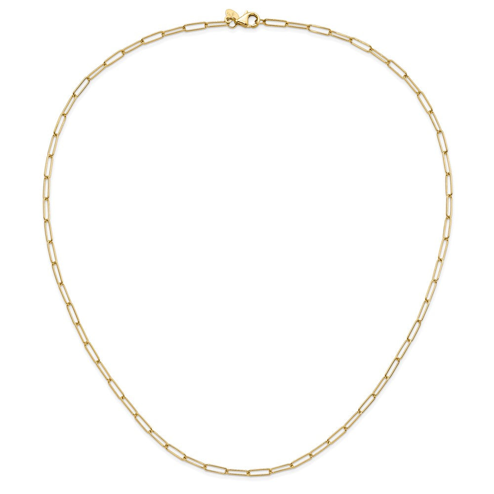 10K Yellow Gold Polished Fancy Link Necklace