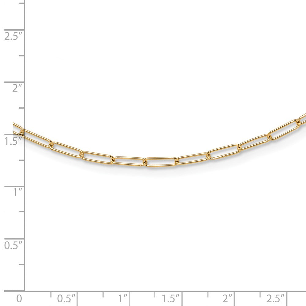 10K Yellow Gold Polished Fancy Link Necklace