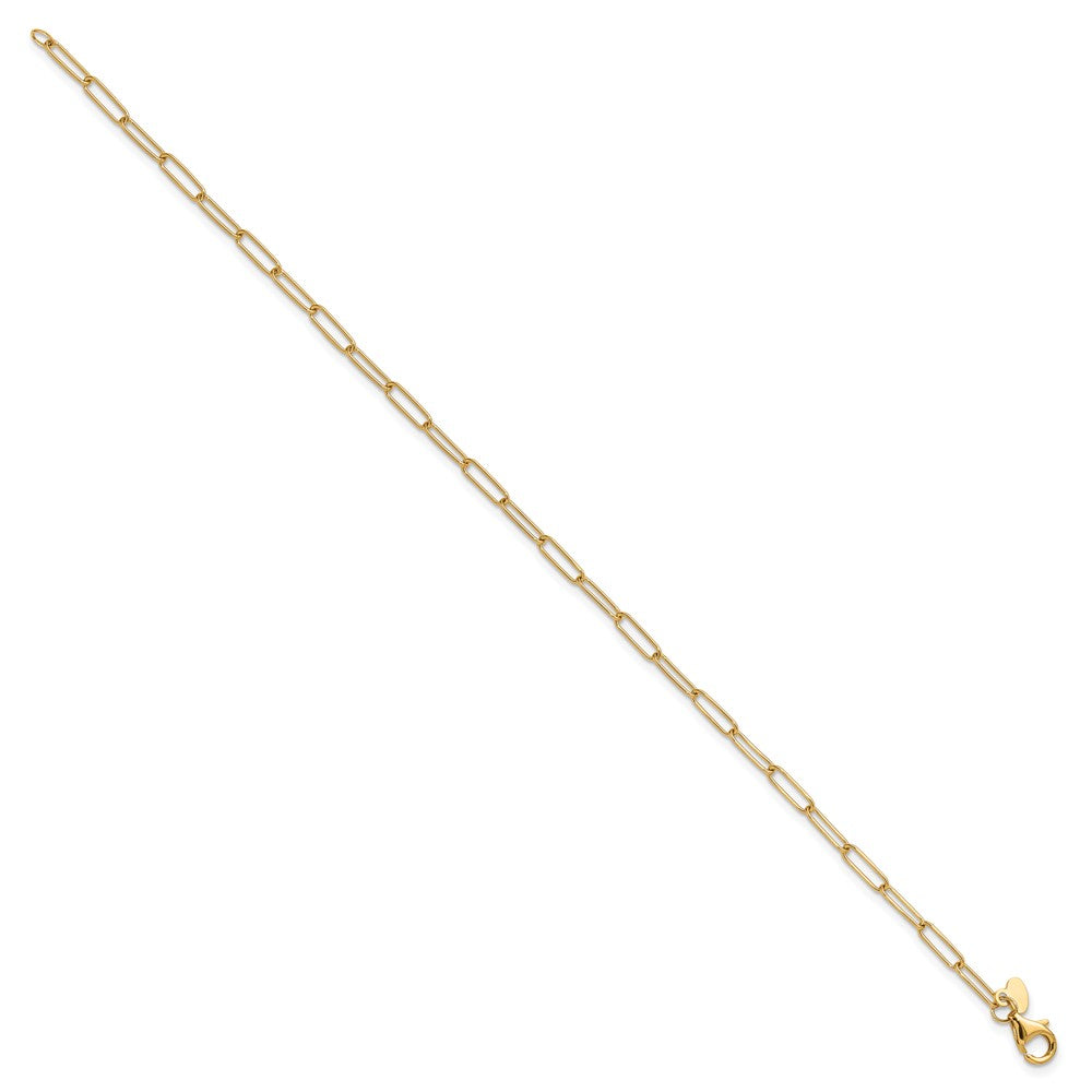 10K Yellow Gold Polished Fancy Link Bracelet