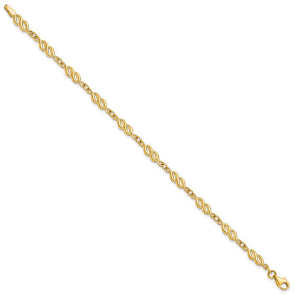 10K Yellow Gold Polished Bracelet