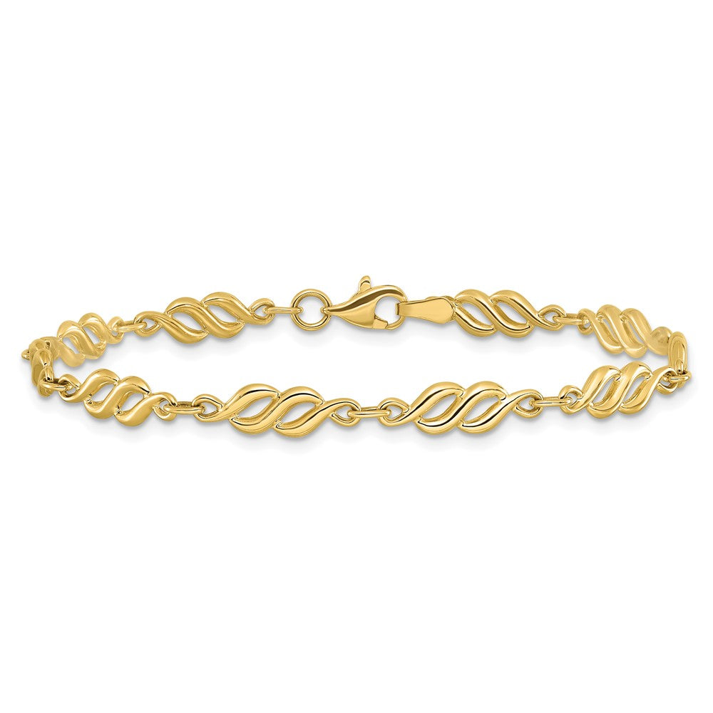 10K Yellow Gold Polished Bracelet