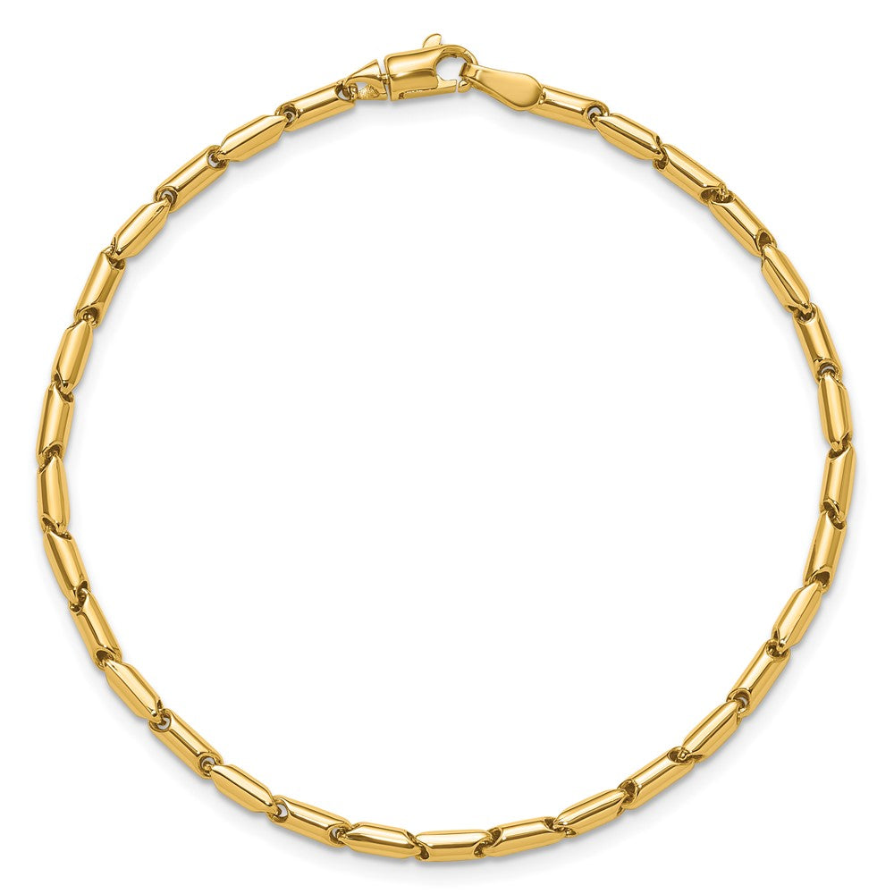10K Yellow Gold Polished Fancy Link Bracelet