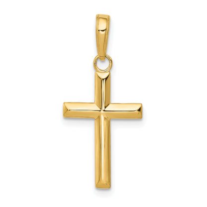 10K Yellow Gold 10K Small Cross Pendant