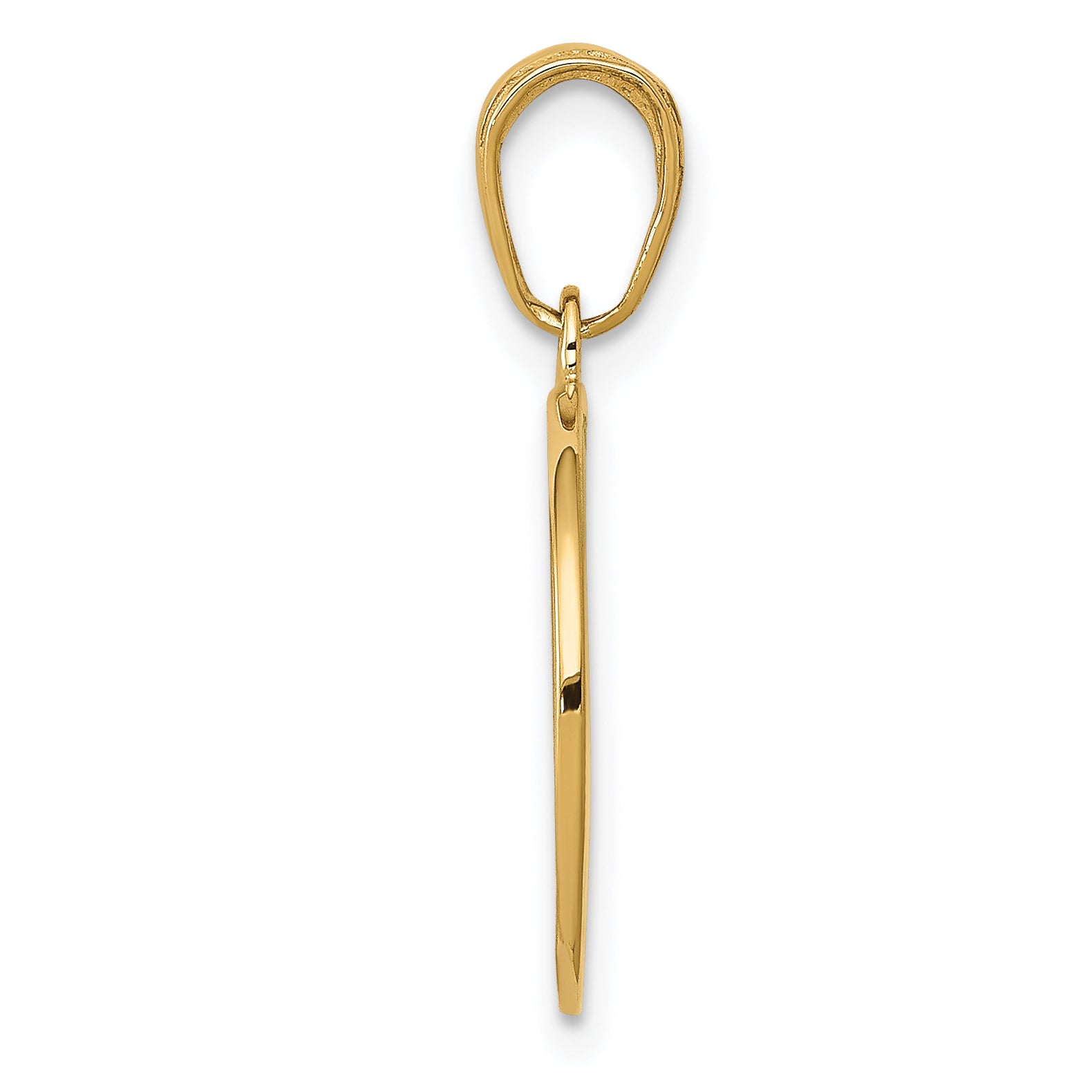 10K Yellow Gold Saint Joseph Medal Charm