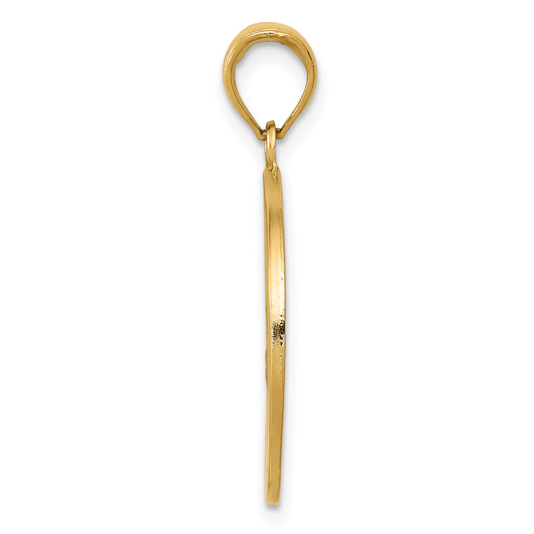 10K Yellow Gold Saint Joseph Medal Pendant