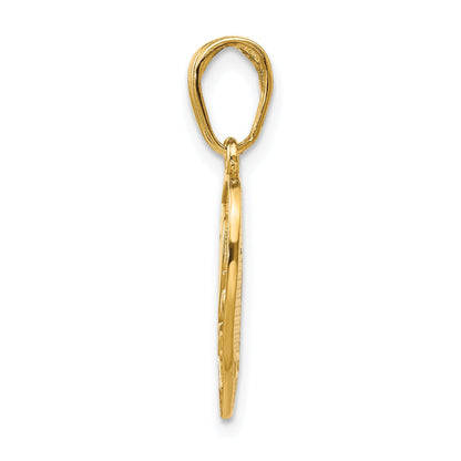 10K Yellow Gold 10K I Love You 2 Piece Break-A-Part Charm