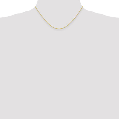 10K Yellow Gold 1.0mm Parisian Wheat Chain