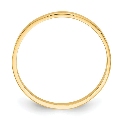 10K Yellow Gold 10K High Polished Band Childs Ring