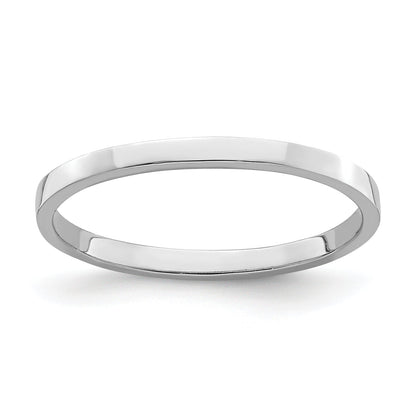 10K White Gold 10K Polished Childs Ring