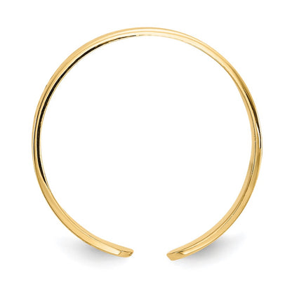 10K Yellow Gold 10K Greek Key Toe Ring