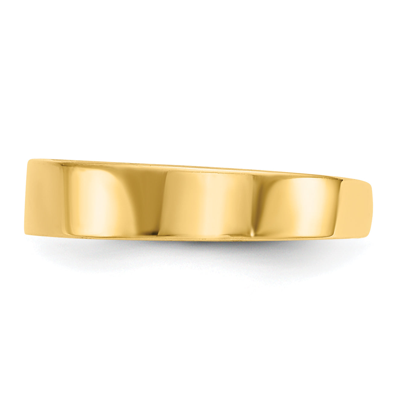 10K Yellow Gold 10K Adjustable Polished Band Toe Ring