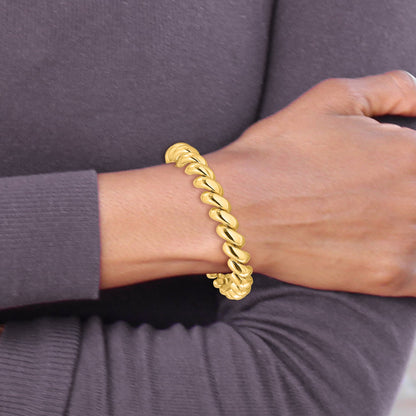 10K Yellow Gold San Marco Bracelet