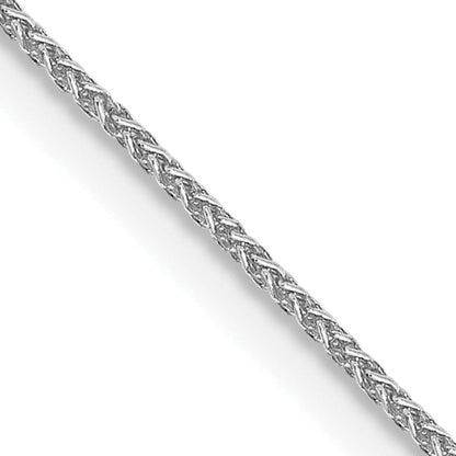 20 Inch 10K Wg .85mm Spiga Chain Necklace