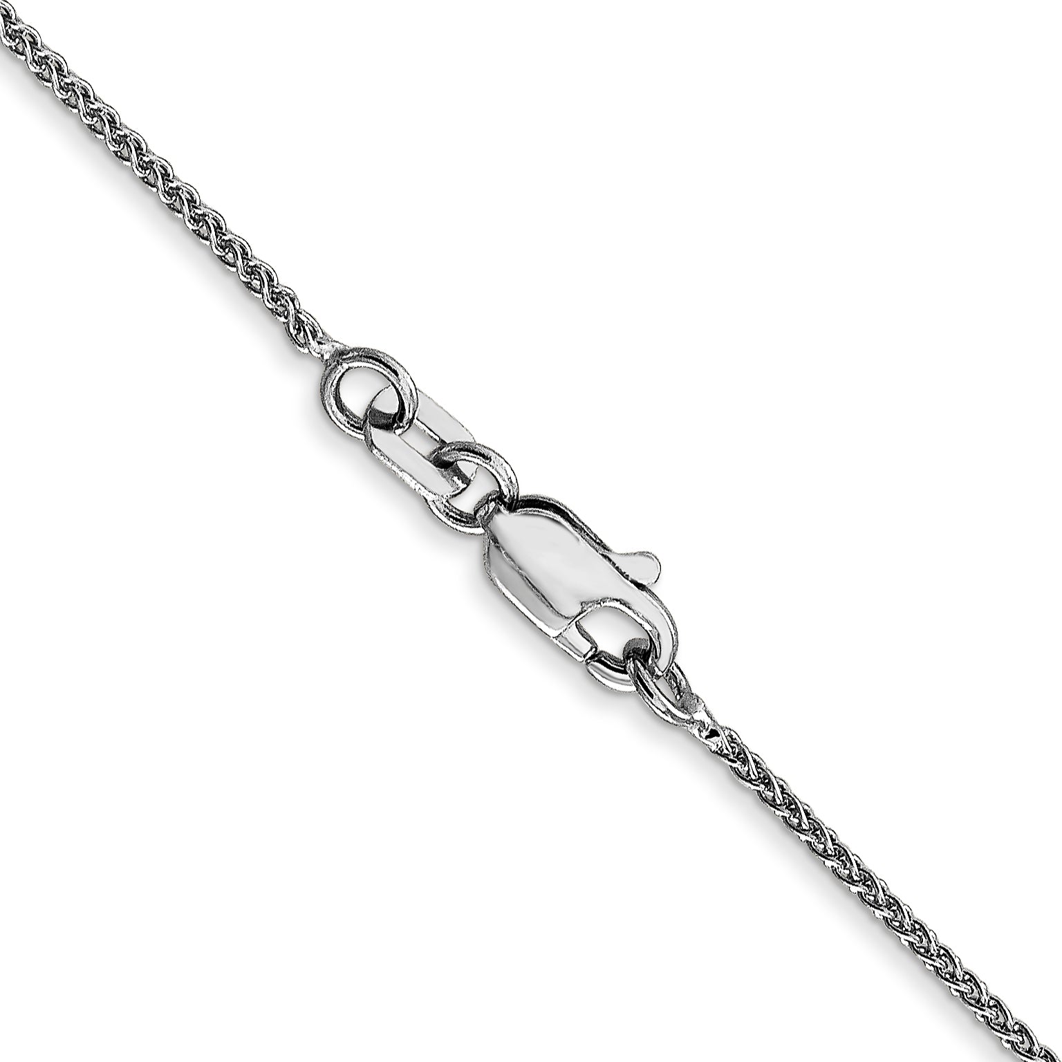 16 Inch 10K Wg 1.05mm Spiga Chain Necklace
