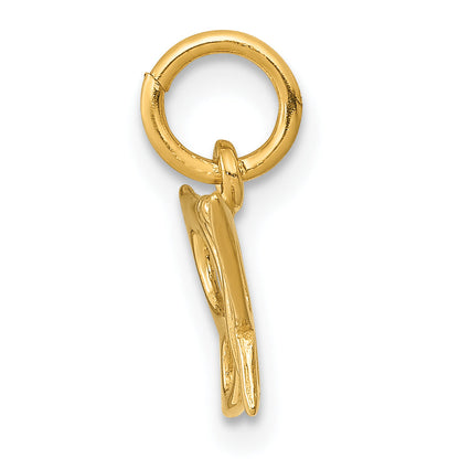 10K Yellow Gold Butterfly Charm