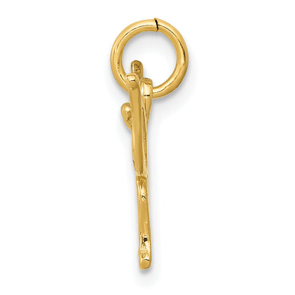 10K Yellow Gold Butterfly Charm