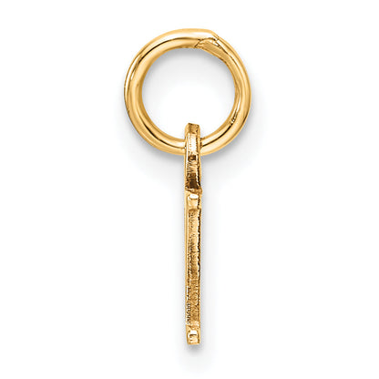 10K Yellow Gold 10Ky Cutout Letter Y Initial Charm