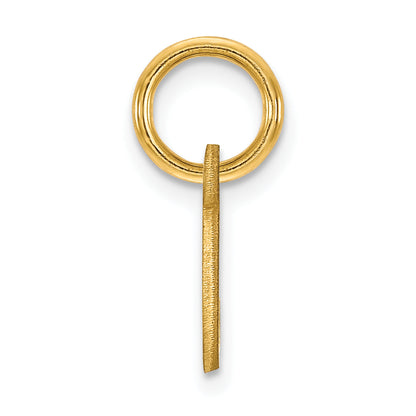10K Yellow Gold 10Ky Upper Case Letter C Initial Charm