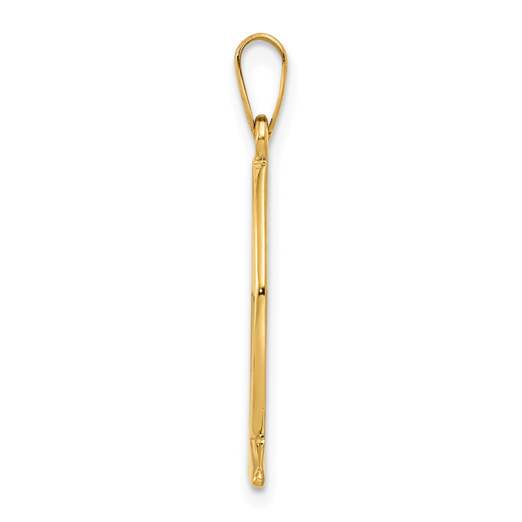 10K Yellow Gold Ichthus Fish Charm