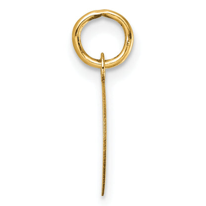 10K Yellow Gold Oval Class Of 2025 Charm