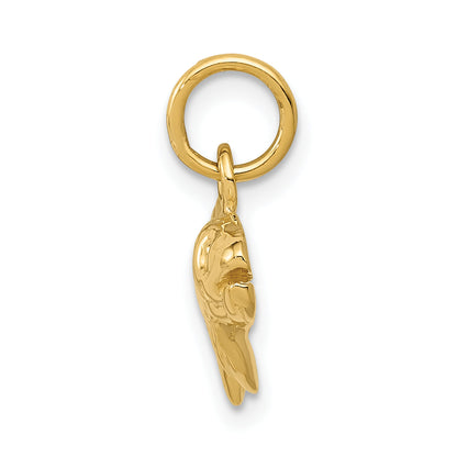 10K Yellow Gold Fish Charm