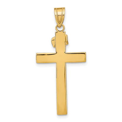 10K Yellow Gold Inri Crucifix Pendant