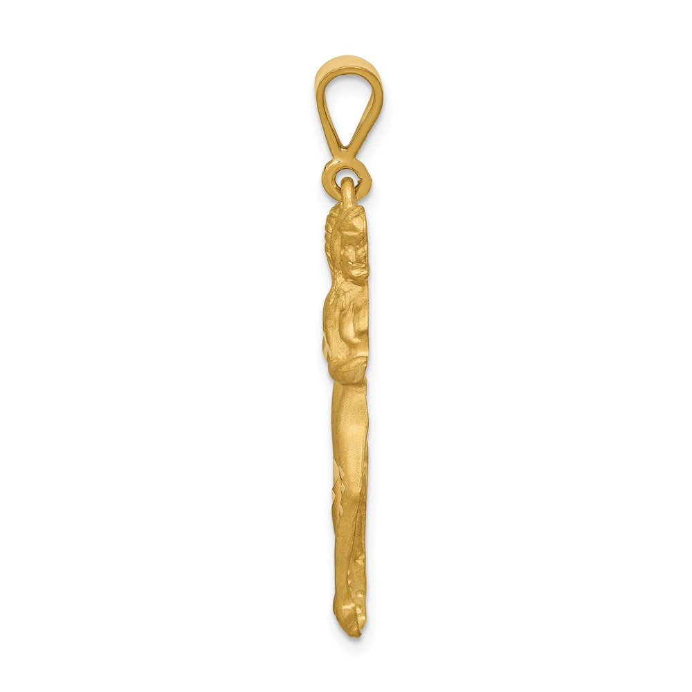 10K Yellow Gold Gemini Zodiac Charm