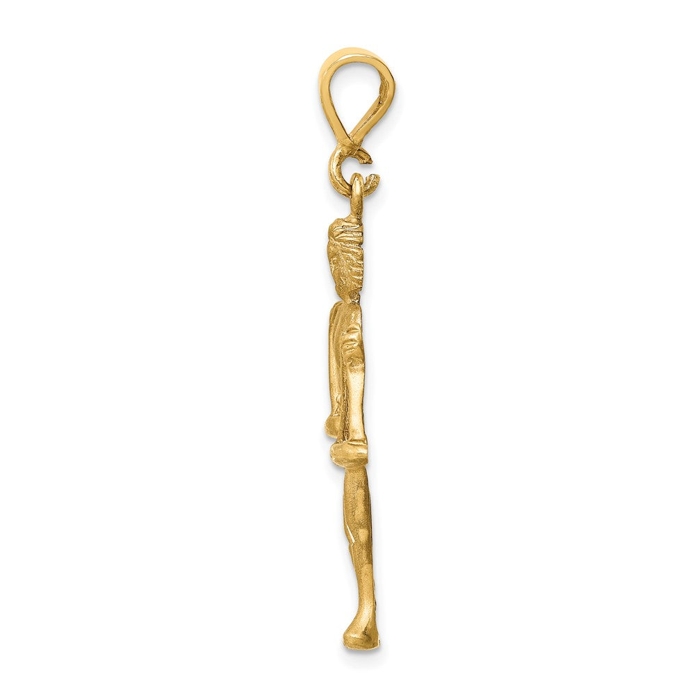 10K Yellow Gold Libra Zodiac Charm