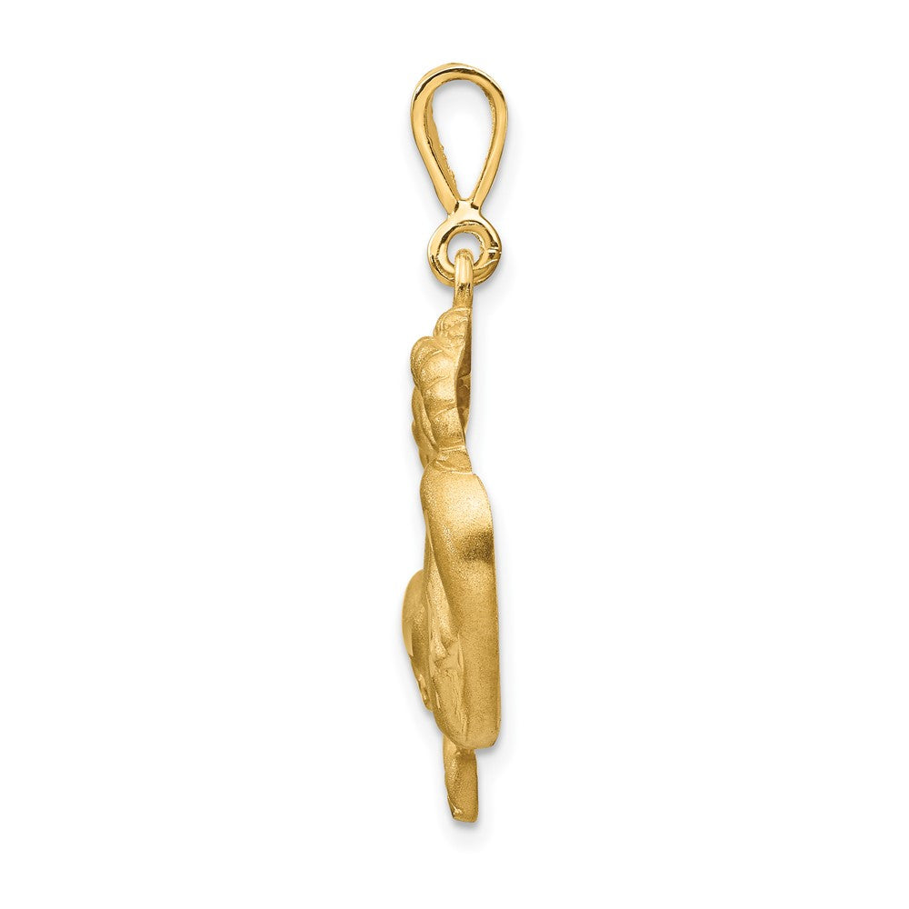 10K Yellow Gold Capricorn Zodiac Charm