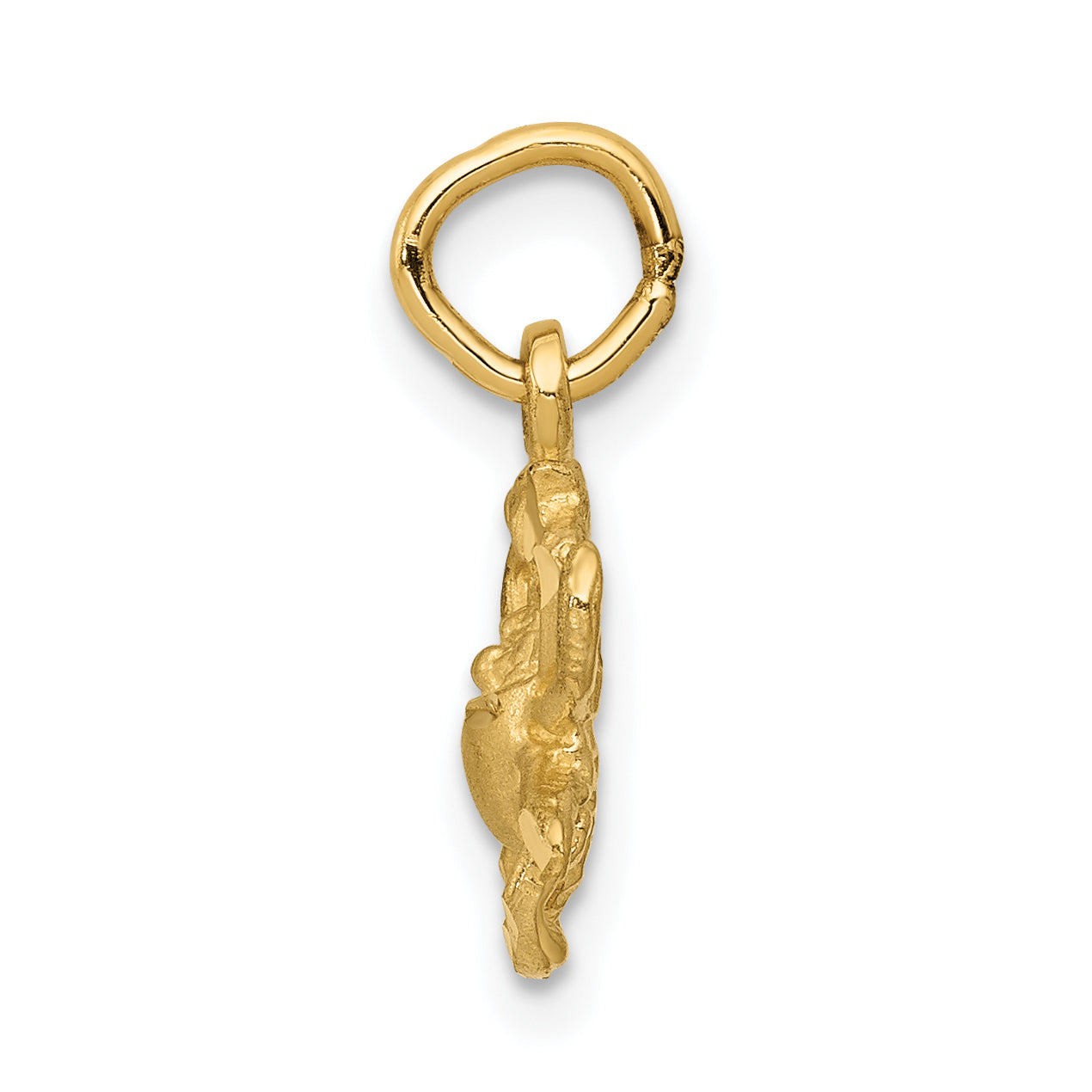 10K Yellow Gold Cancer Zodiac Charm