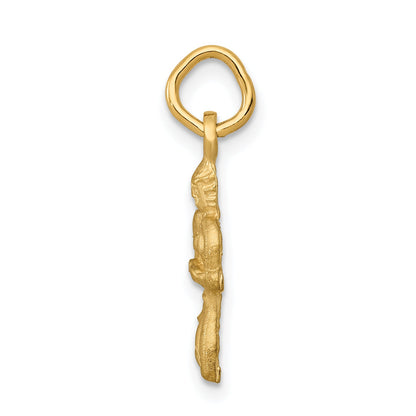 10K Yellow Gold Virgo Zodiac Charm