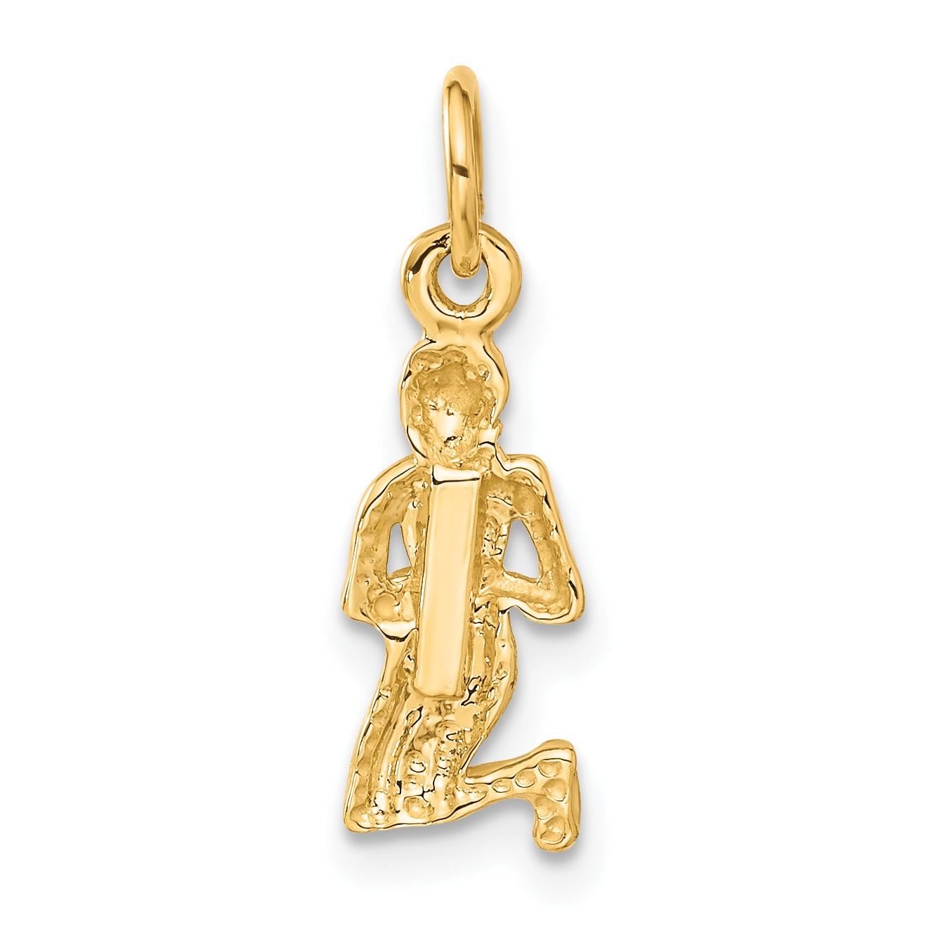 10K Yellow Gold Virgo Zodiac Charm