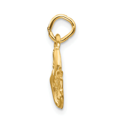 10K Yellow Gold Pisces Zodiac Charm