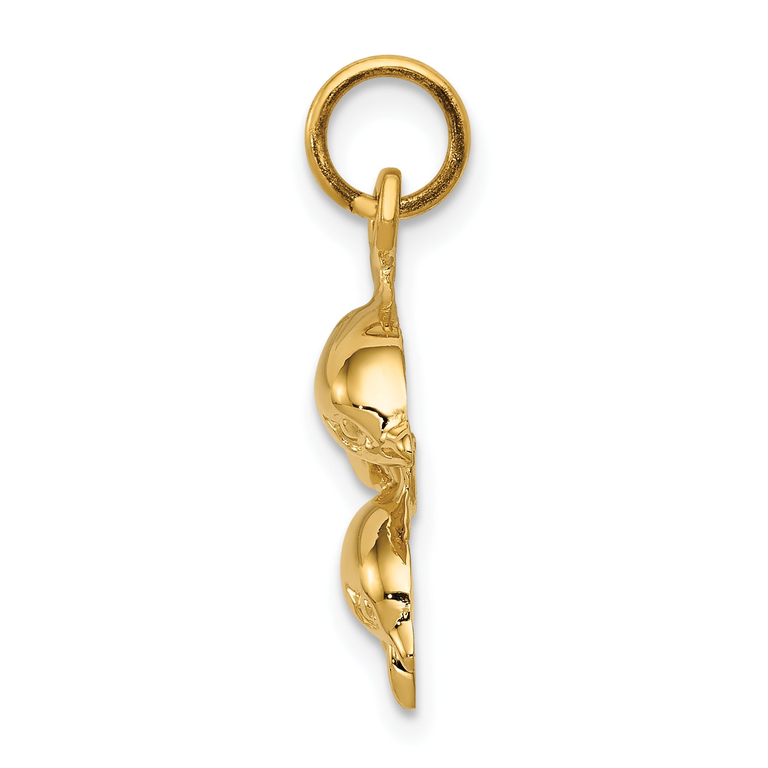 10K Yellow Gold Dolphin Charm