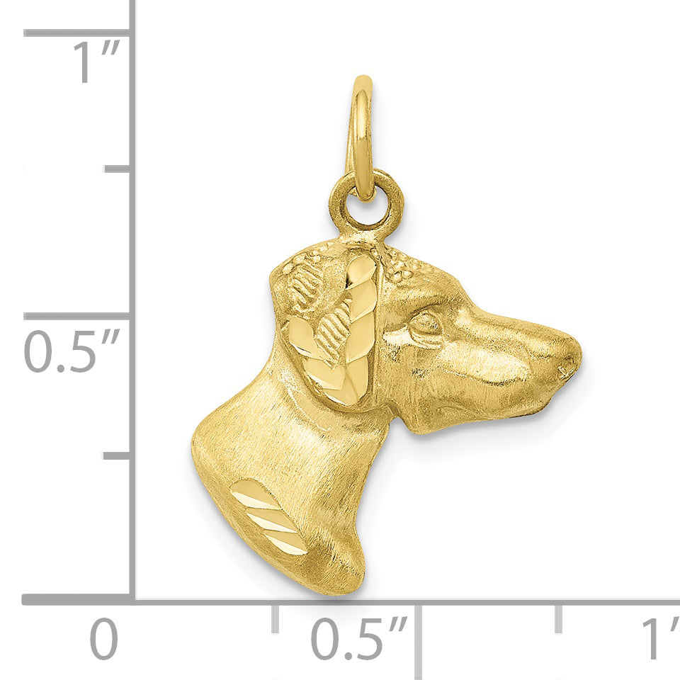 10K Yellow Gold 10Ky Dog Charm