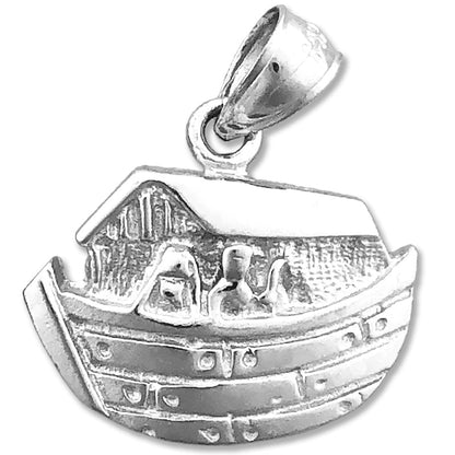 14K Gold Noah&#39;s Ark with Noah Charm