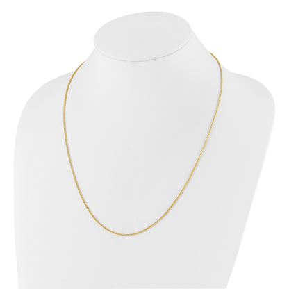30 Inch 14K Adjustable 1.5mm Wheat Chain Necklace
