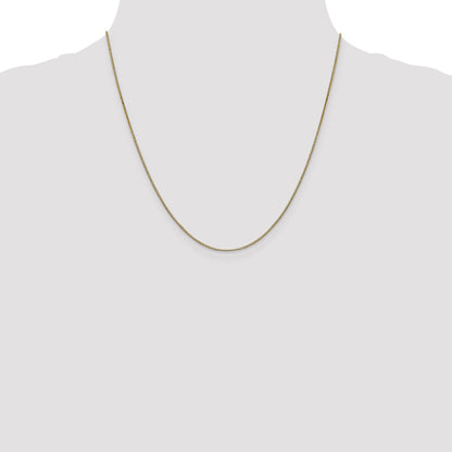 20 Inch 14K .9mm Box Chain Necklace