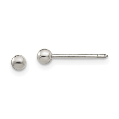 Titanium Inverness 3mm Ball Post Earrings