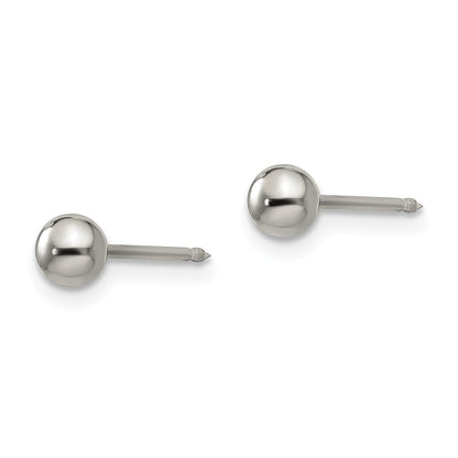 Titanium Inverness 4mm Ball Post Earrings