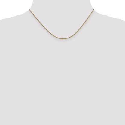 16 Inch 14K 1.6mm Round Cable Chain Necklace