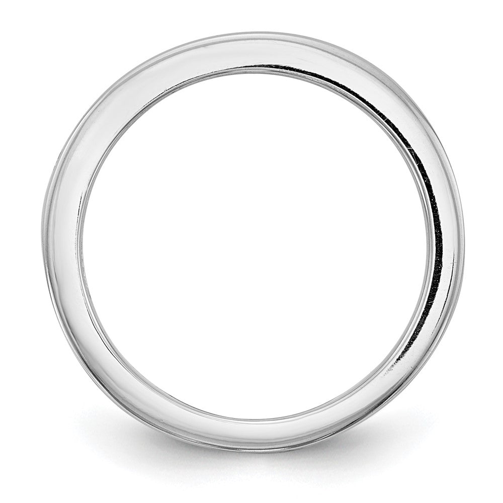 14K White Gold 5/8 carat Lab Grown Diamond VS/SI+ G+ Complete Wedding Band Ring