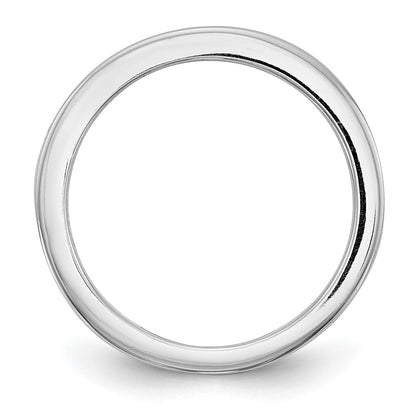 14K White Gold 5/8 carat Lab Grown Diamond VS/SI+ G+ Complete Wedding Band Ring