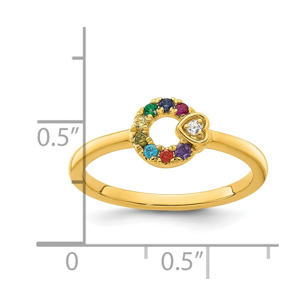 14k White Gold Round Diamond Teardrop Pendant 1/4 Cttw