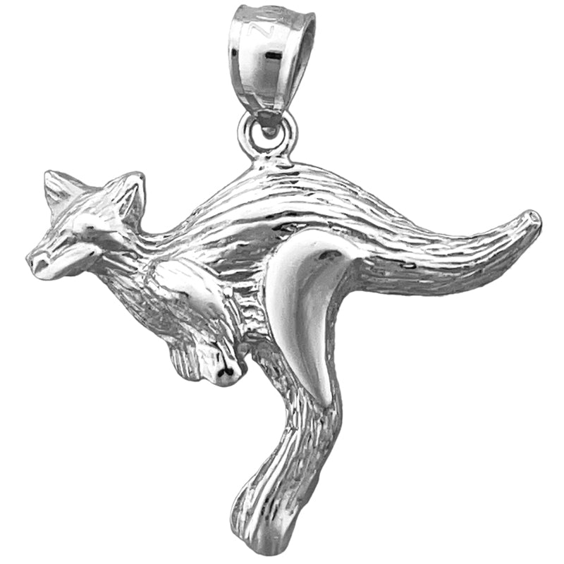 14K Gold Kangaroo Pendant